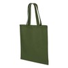Q-TEES QTB Large Blank Heavy Duty Reusable Canvas Tote Shopping
