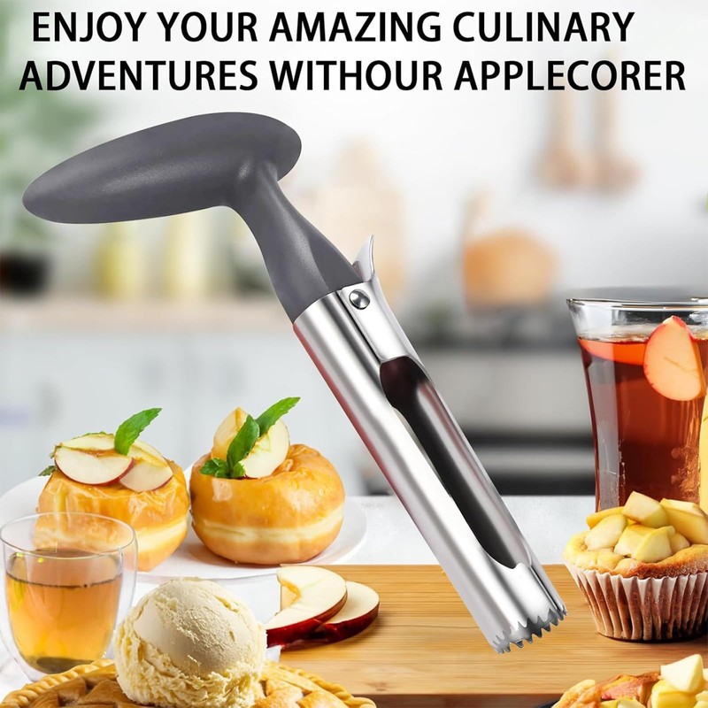 Hzyxgs Premium Apple Corer Tool - Easy to Use &