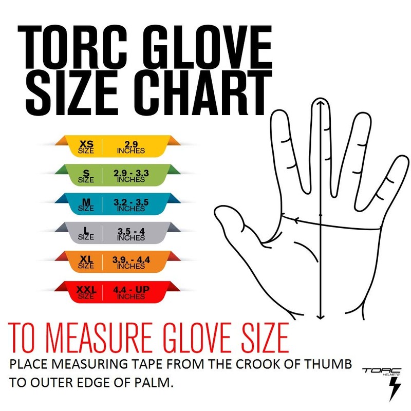 Torc TG55REN25 Guantes, Negro (Black), X Large