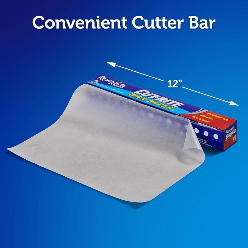 Reynolds Cut Rite Wax Paper, 75 Sq ft (23m x