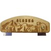 Inupiat Birch Alaska Cutlery Ulu Knife Animal Collage Wildlife