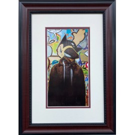 Frank Morrison "Wood Tip Black'n Mild" Custom Framed Black Art NEW!