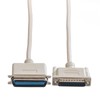 ROLINE DB25 ST - Centr.36 ST Parallel Printer Cable Grey