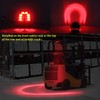 ONERAY Forklift Safety Light Red Arc LED Warning Light Warehouse