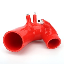 Silicone Intake Hose Pipe Kit Replacement For Fiat Abarth 500 595 695 1.4L TurboJet 2008 to 2023 Red