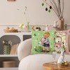 ONFAON Easter Pillow Covers 18x18, Easter Decorations for The Home,