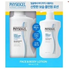 Physiogel 앤 x 대용량 얼굴 전신 올일원케어 피지오겔DMT페이스앤바디로션 400mlx 2개
