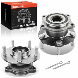 A-Premium 2 x Rear Wheel Bearing and Hub Assembly with 5-Lug Compatible with Mitsubishi Outlander 2007-2012, Outlander Sport 2011-2012, Lancer 2008-2015, AWD 4WD Only