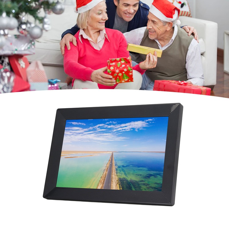 10.1 WiFi Digital Photo Frame IPS Touch Screen Auto Rotate