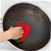 NOLITOY 3Pcs Strawberry Shaped Dish Towels Creative Washing Towels for