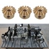 CNBTR 4Pcs Tapered Bevel Gear for Automotive Application 3mm Inner