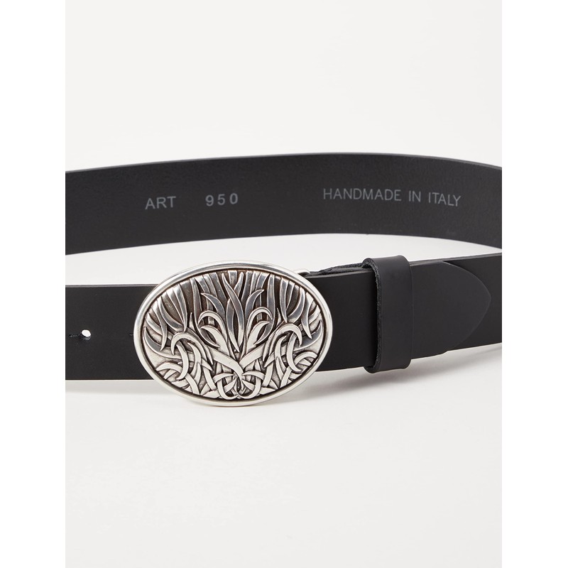 MGM Women's Legno 100164 Plain Belt, Black (Schwarz 950-1), 38