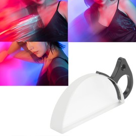 Camera Lens Filter, 80mm Handheld Semi-Circular Fractal Effect, Kaleidoscope Glass Prism, Variable Number of Motifs, Camera Filter For Shooting People, SLR Photo Accessories