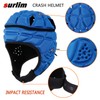 Surlim Rugby Helmet Headguard Headgear for Soccer Scrum Cap Soft