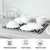 Super Absorbent Dish Drying Mat Microfiber Fast-Drying Dish Mat 24"