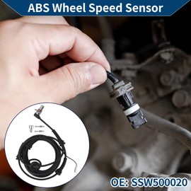 Partuto ABS Wheel Speed Sensor Front Left Right ABS Sensor Anti-lock Braking System Sensor No.SSW500020 for Land Rover Discovery 2 1998-2004