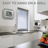 Westclox Large Digital Wall Clock Battery Operated Large Digital Clock