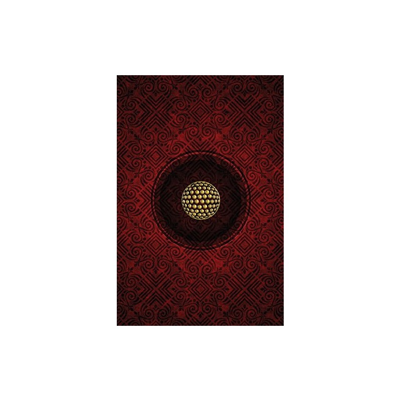 Monogram Golf Journal: Blank Notebook Diary Log