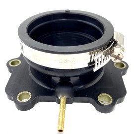 1X Intake boot Carburetor Mounting Flange Snowmobile Compatible with Arctic Cat Mountain Cat 500 Efi.Powder Special 500.Zl 600 3005-264. Replacement part number: 07-100-56 (1)