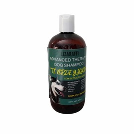 Shampoo para Perro Advanced Therapy 480ml - Té Verde y Jojoba Purificante  Control de Grasa, Anti-Caspa, Limpieza Profunda y Brillo                   