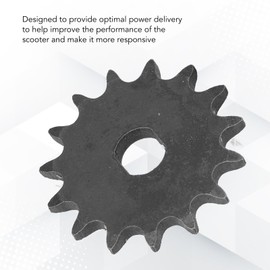 Tomotato Pack of 3 T8F 15T Motor Gearbox, 10 mm ID Chain Motor Drive Sprocket Oval Wheel Scooter Motor Sprocket for Chain Belt Driven Gas Engines