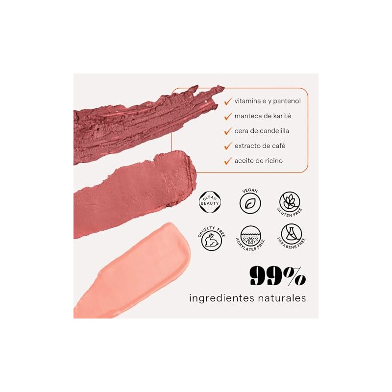 SARELLY, Kit de Maquillaje, Lip Combo 5 en 1, Labial,