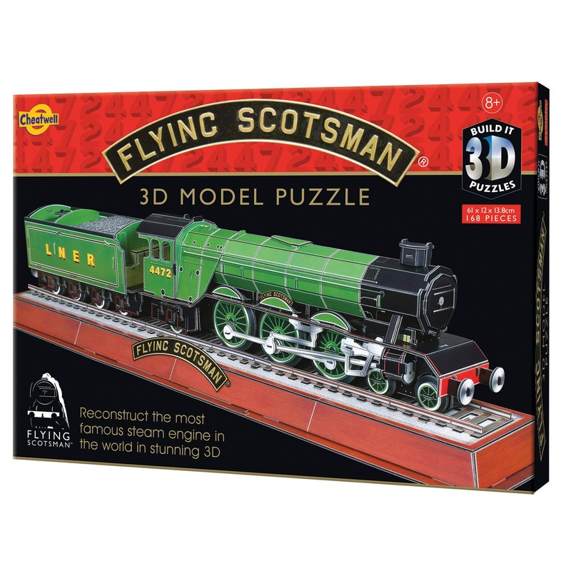 Cheatwell Games BYO 3D Puzzle Flying Scotsman