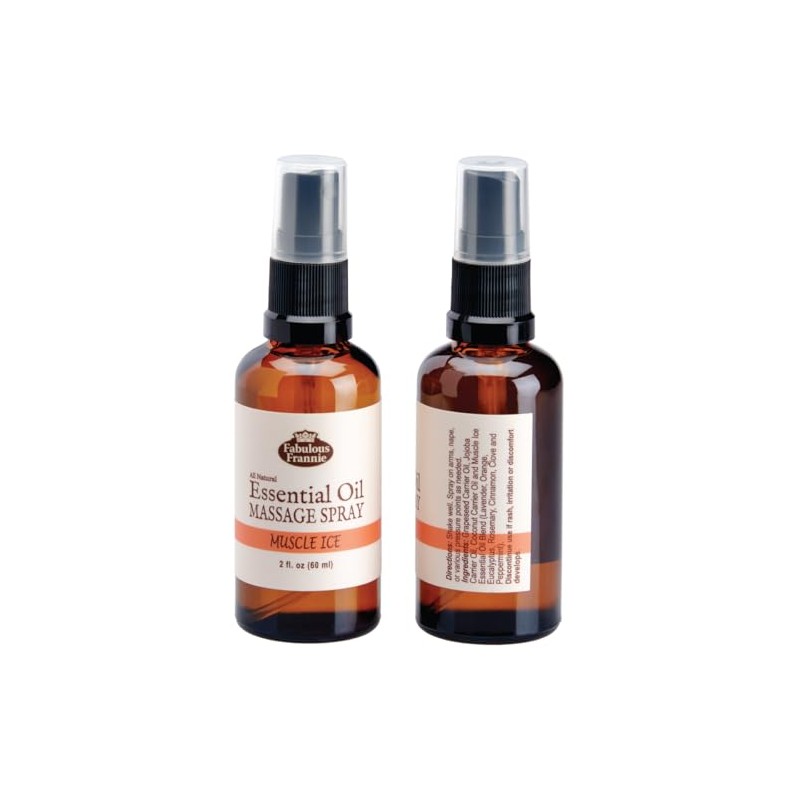 Fabulous Frannie Muscle Ice Massage Spray Healthy Spritz Made with