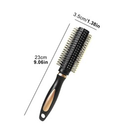 Round Curling Hair Brush - Styling Tool for Smoothing and Creating Curly/Wavy Hair at Home