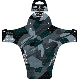 RideGuard PF1 Jungle Ash. Front MTB Mudguard Mountain Bike Fender. Fits 24”, 26”, 27.5”, 29”, Plus Size and Fat Bikes. UK Made 100% Recycled Plastic Waste 100% Recyclable.