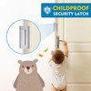 Home Security Door Reinforcement Lock 3 Pack Door Security Lock