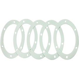 6" Pellet Stove White Gasket for Combustion Exhaust Fan Mounting Blower to Housing Seal with 100's and Most Pellet Stoves 2100J MAR60487（5/pack）
