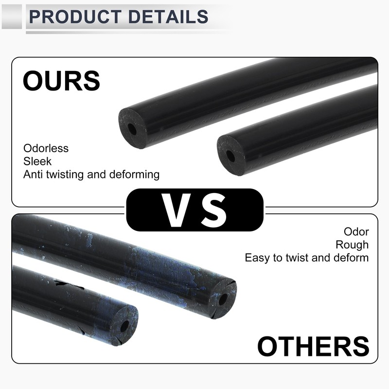 RATCHROLL 1 Pcs Universal Silicone Vacuum Tubing Hose High Temperature