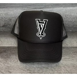 Anaheim Angels La Upside Down Logo Foam Trucker SnapBack Soft raised Logo