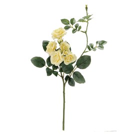 Tokyodo FM000160-104 Artificial Lemon, Flower Diameter: Approx. 1.4 - 1.8 inches (3.5 - 4.5 x 38 cm), MAGIQ Brand Palette Rose
