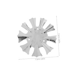 TOVINANNA French Nail Template Trimmer Stainless Steel Nail Art Stencil for French Tips Easy to Use for Professional and DIY Manicure Designs