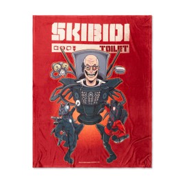 SKIBIDI TOILET Soft Cozy Throw