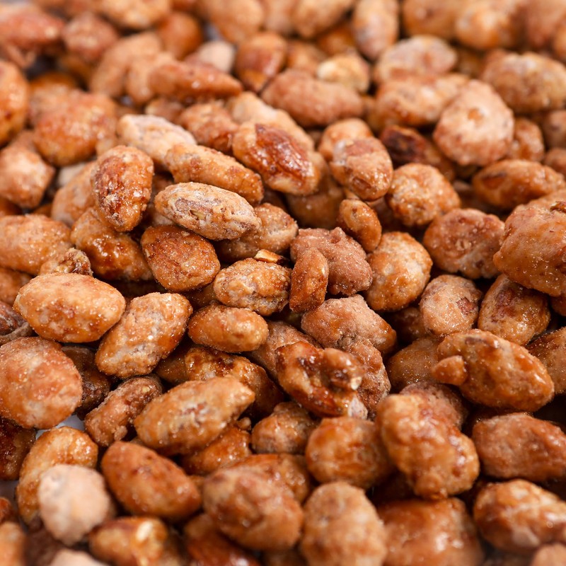 Smarty Stop Toffee Coated Almonds Sweet Crunchy Caramelized Nuts Snack