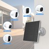 Solar Panel for Eufy Outdoor Camera, 5W Camera Solar Charger