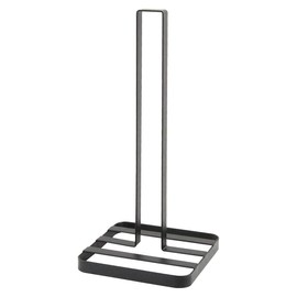 Deco Life® Kitchen Roll Holder Free Standing Paper Towel Holder Countertop Black Kitchen Towel Holders For Standard and Large Sized Rolls for Kitchen Countertop and Dining Table