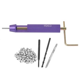 Helical Insert Kit Threaded M3 Kit M3 Thread Repair Kit Insert Stainless Steel For Parts That Requires Frequent Removing (Pack Of 50)