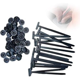 Cinchos de Plastico, WADY 120PCS Cinch/Sinchos para Carro, Hebillas Universales de Cable, Hebilla Fijación De Piezas Automotrices, Multifuncional, prá