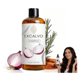 Shampoo De Cebolla Excalvo 236 Ml Para Crecimiento