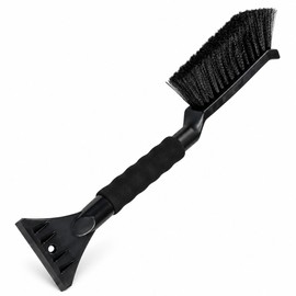 Car Snow Brush and Ice Scraper – 2-in-1 Snow Removal Tool with Ergonomic Foam Grip for Car Windshield and SUV