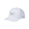 PXG Dog Tag 6-Panel Snapback Cap, white/grey logo, One Size