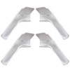 CHEDA Rain Gutter Spout Long Version Trailer MH/RV White Long
