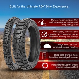 TUSK 2Track Adventure Tire Rear 140/80B-18 (70R)