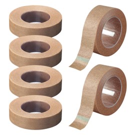 6 Rolls Nose Tape for Rhinoplasty Shaping, Micropore Tape Breathable Surgical Nose Tape Self Adhesive Micropore Surgical Bandages for Wound Injuries Care Cosmetic (0.5 in x 10 Yd)