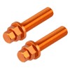 NICECNC Orange M10 Chain Adjustment Screws Compatible with 125-500 XC/XCF/XCW/SX/SXF/EXC/EXCF/TPi/6D