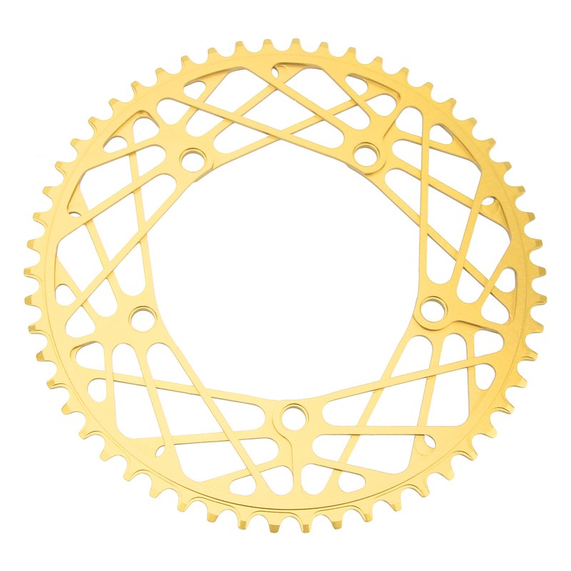 Bike Chainring 54T Aluminum Alloy High Strength Lightweight Anodized Folding